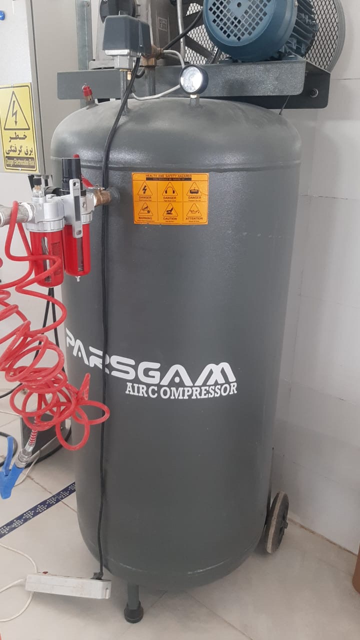 کمپرسور ۳۵۰ لیتری پارس‌گام
